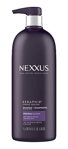 Nexxus Keraphix Shampoo, Para Cabello Dañado 33.8 Oz