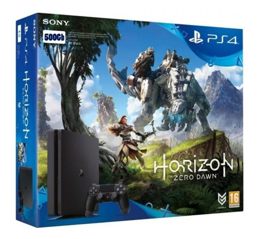 Ps4 Playstation 4 Slim 500gb + 1 Jogo (2 Opções) 12x S/ Juro