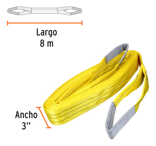 Eslinga 3' X 8m 17874