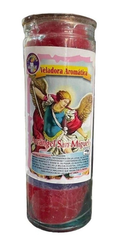 Veladora San Miguel Arcángel Protección/ Aromática 