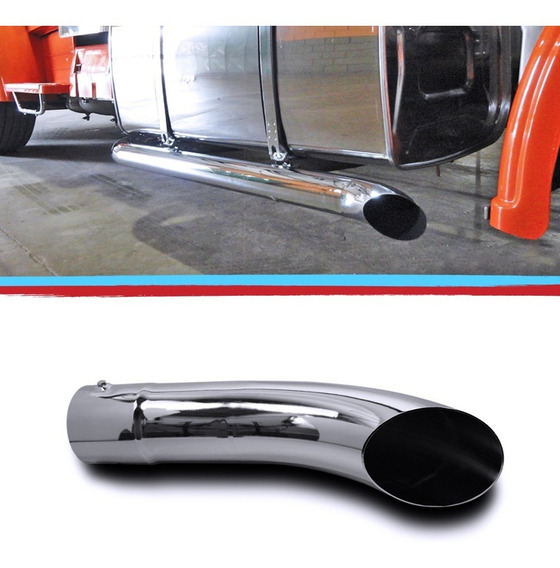 Escape Cromado Para Camion Escapamento Cromado Caminhao Scania | MercadoLivre 📦