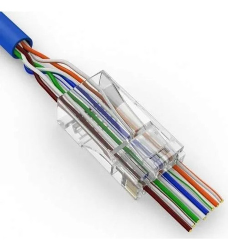 Imagem 4 de 6 de Pacote Com 10 Conector Macho Rj45 Furukawa Sohoplus Cat6