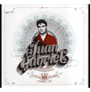 Juan Gabriel - 50 Años De Ser El Divo De Juarez - 3 Cd + Dvd