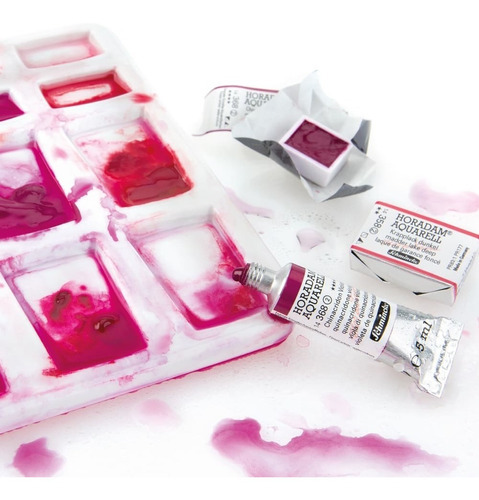 Acuarela Schmincke Horadam para pintar 12 colores