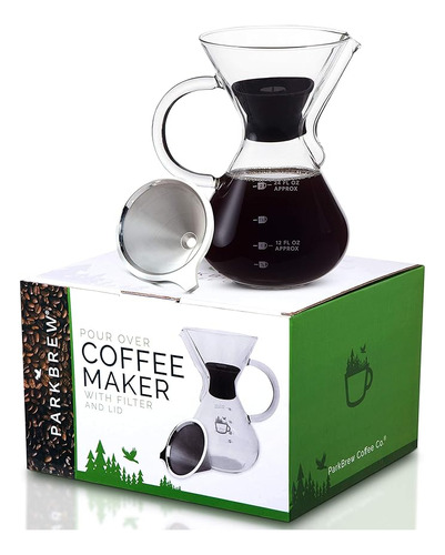 Cafetera Pour Over El Juego Incluye Jarra Vidrio Hasta 27 On