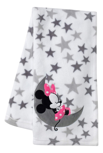 Lambs & Ivy Disney Baby Minnie Mouse - Manta Polar Para Bebé