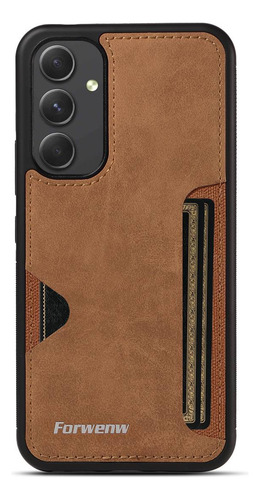 Funda De Piel Sintética Con Ranura For Tarjetas For Samsung Galaxy A12 A13 A14 A15 A16 A20 A30 A22 A23 A24 A25 A32 A33