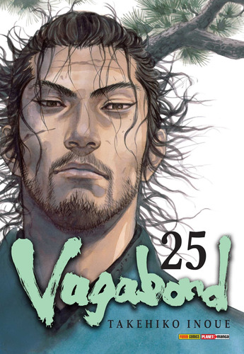 Vagabond Vol. 25, de Inoue, Takehiko. Editora Panini Brasil LTDA, capa mole em português, 2022