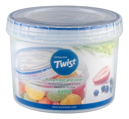 Pote para alimentos Lock locknlock freezer LLS131 vasilha sorvete mousse biscoito