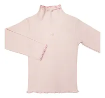 Comprar Remera Manga Larga Polerita Mini Anima Bebe Kids Rosa Bebe