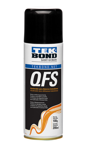 Ativador De Cianoacrilato Acelerador Cola 200ml Tek Bond