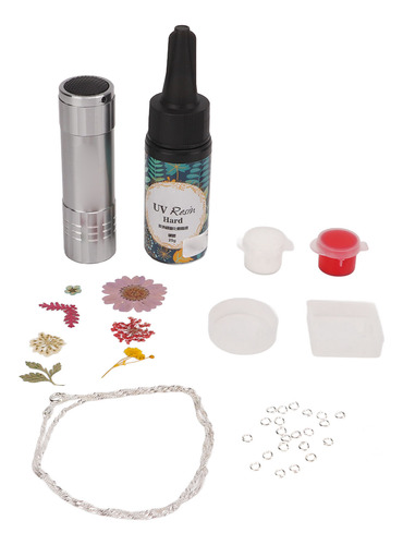 Kit De Suministros De Resina Epoxi Uv, Moldes Para Colgantes