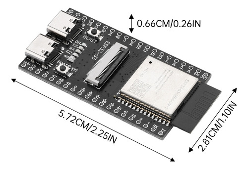 Esp32 S3 Wroom Devkitc1 N16r8 Wifi Ble 5 Cam Ov2640 Usb-c