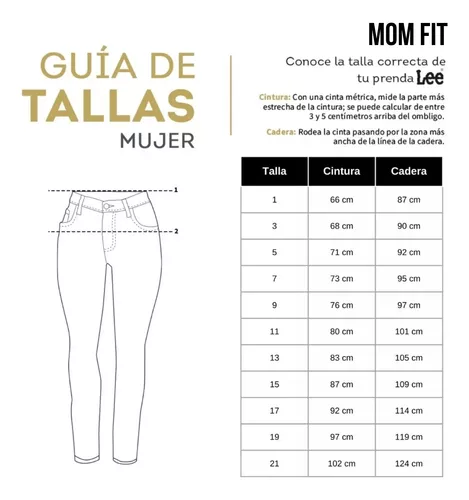 Pantalon Jeans Skinny Cintura Alta Lee Mujer 256