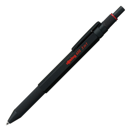 Rotring 600 Bolígrafo Y Portaminas Multicolor 3 En 1, Cuerpo