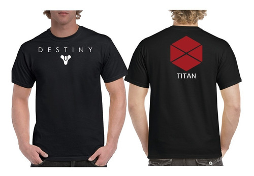 Imagen 1 de 2 de Polera Estampada Diseño Destiny Titan