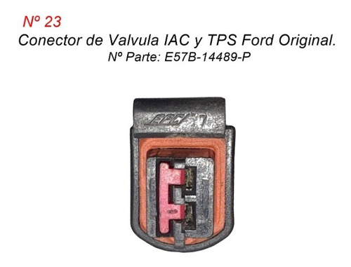 Conector Ford Valvula Iac Y Tps (23)