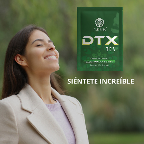 Dtx Tea (6 Semanas) Te Detox 100% Original