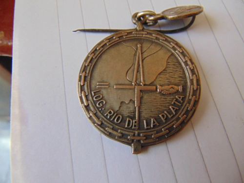 Imagen 4 de 6 de Medalla Y Pin Masonicos, Masones Mason, Masonería Antigua