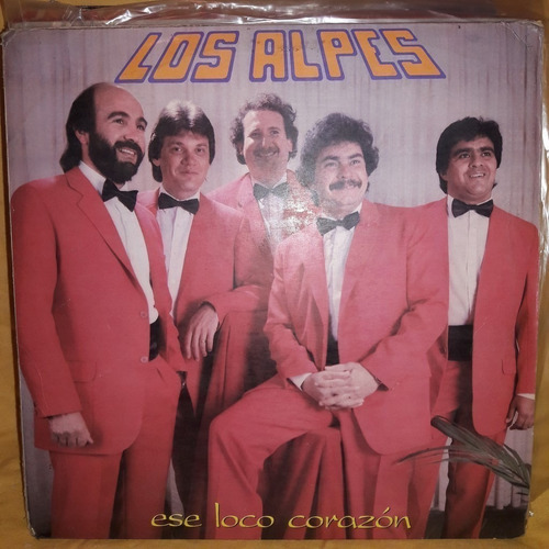 Vinilo Los Alpes Ese Loco Corazon Nn C2