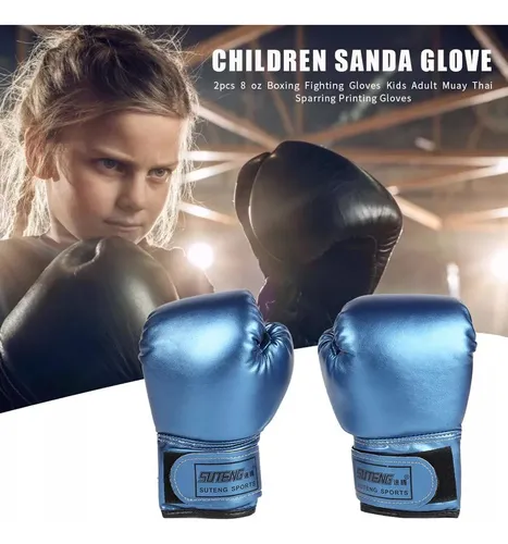 Guantes De Boxeo For Niños, Guante De Karate De Esponja Tra