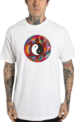 Remera - Hippie / Psicodélico  / Yin Yang / Diseño Único