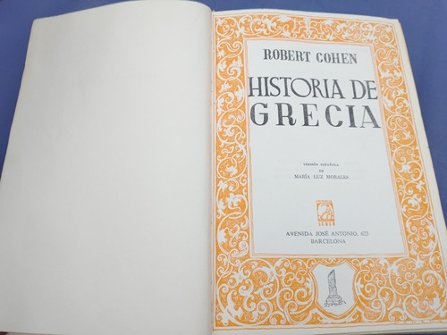 Robert Cohen Historia De Grecia