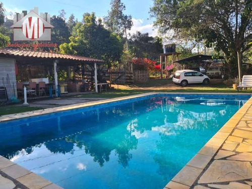Imagem 22 de 30 de Ótima Chácara Com 3 Dormitórios, Piscina, Lago, Pomar, Acesso Todo Asfaltado, À Venda, 1600 M² Por R$ 370.000 - Zona Rural - Pinhalzinho/sp - Ch0983