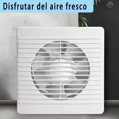 Extractor De Aire Para Baño O Cocina Silencioso 4 Pulgadas