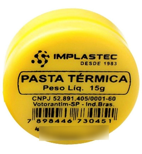 Pasta Termica 15g P/ Processador Placa Video