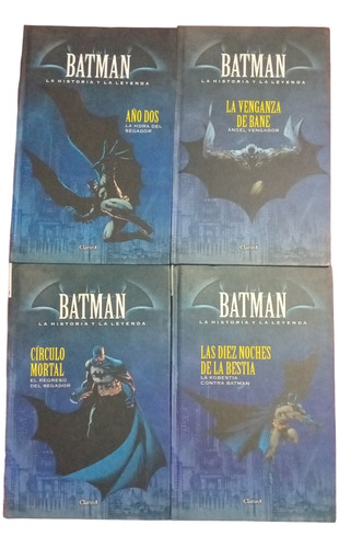 Batman La Historia Y La Leyenda - Clarín #4 #5 #6 #11