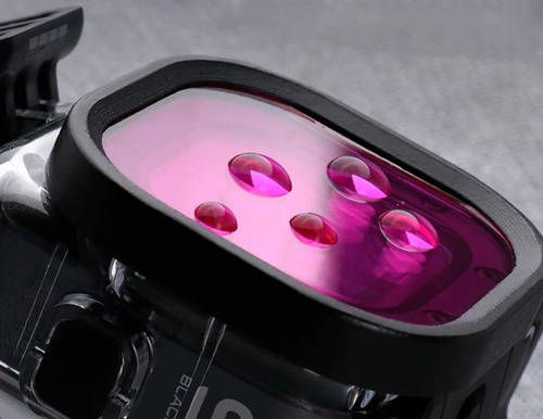 Filtro Rojo Compatible Con Go Pro Hero 10 Filtro Buceo Rojo