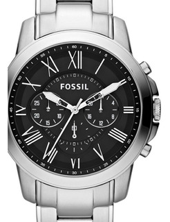 Reloj Fossil Acero Plateado Caballero Fs4736ie Original