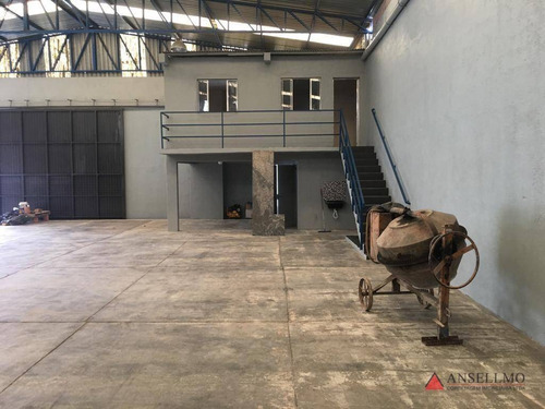 Imagem 3 de 26 de Galpão Para Alugar, 650 M² Por R$ 13.000,00/mês - Jardim Palermo - São Bernardo Do Campo/sp - Ga0412