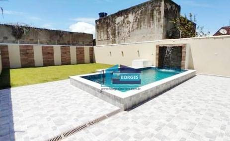 Casa Alto Padrão Lado Praia, Com Piscina Somente R$430mil Minha Casa Minha Vida Utilize Seu Fgts Whats (13) 98174-2222 - Ca0690