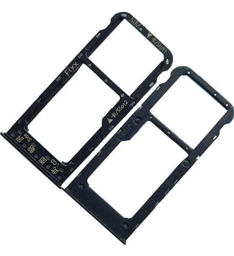 Bandeja Porta Sim Huawei P Smart 2018 Original Negro Fig-lx3