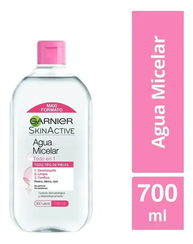 Agua Micelar Skin Active Todo Tipo Piel 700ml Garnier
