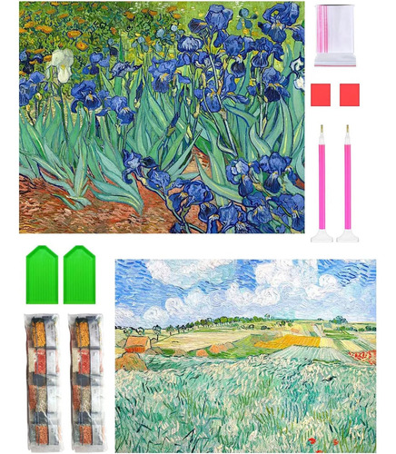 Pintura De Diamantes 5d X6 Kit Van Gogh2