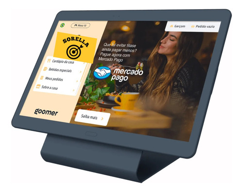 Kit 25 Suportes De Tablet Para Restaurantes E Comercio
