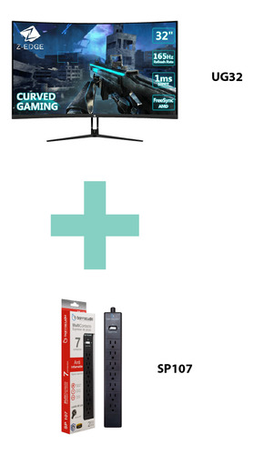 Monitor Z-edge Ug32 + Regalo Multicontacto Spr Picos