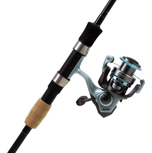 Molinete Alaris ALS602ml20 Vara de 6'0, 10 libras y 2 peniques Combo + Okuma