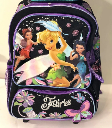 Campanita Tinkerbell Mochila Llantitas Disney Original | Meses sin intereses