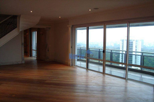 Imagem 2 de 30 de Cobertura Duplex Com 4 Dormitórios Para Alugar, 609 M² Por R$ 27.000/mês - Santo Amaro - São Paulo/sp - Co0075