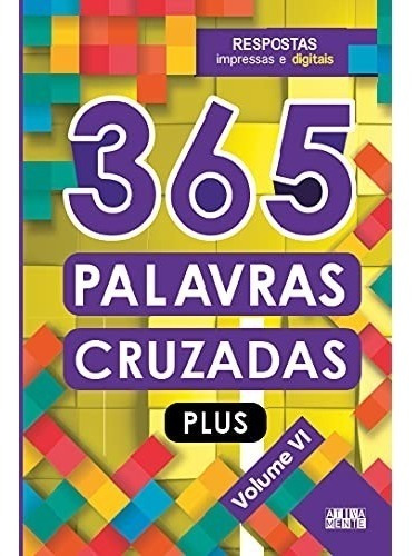 Livro 365 Palavras Cruzadas Plus - Volume 6