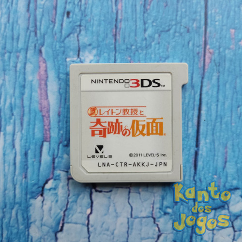 Professor Layton And The Miracle Mask Nintendo 3ds (Usado)