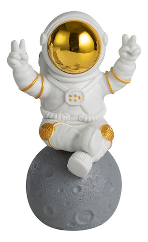 Escultura Decorativa Q, Figura De Pvc, Astronauta, Astronaut