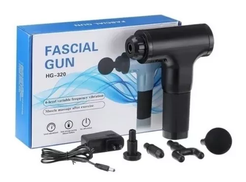 Masajeador Muscular Pistola Portátil 24w 6 Vel Batería Usb