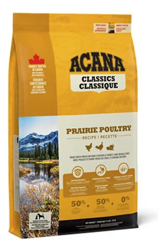 Alimento Para Perros Acana Classic Praire Poultry 9.7kg 