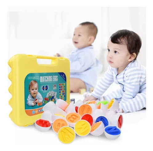Juguete Didáctico De Huevos De Colores, Juego Didáctico Para