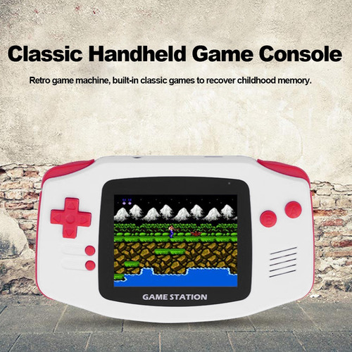 ni/ños y Adultos MeiLiu Consola de Juegos port/átil conexi/ón de TV Compatible Reproductor de Juegos port/átil 900 Juegos cl/ásicos Sistema de Juegos Retro de 3,5 Pulgadas